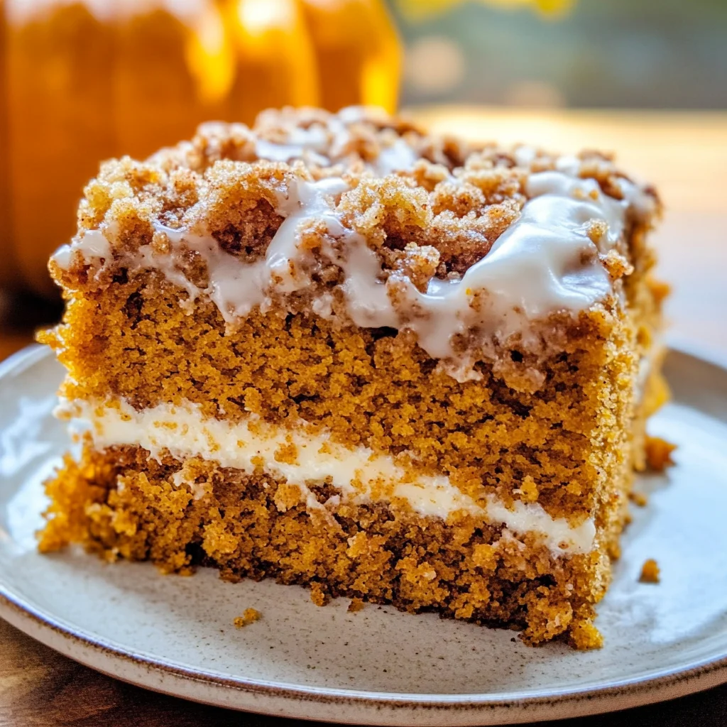 Pumpkin Coffee Cake Recipe
