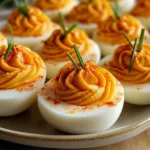 Pumpkin Patch Deviled Eggs