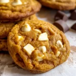 Pumpkin White Chocolate Chip Cookies