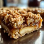 Salted Caramel Apple Crumble Bars Fall Treat: Get Addicted in 45 Min