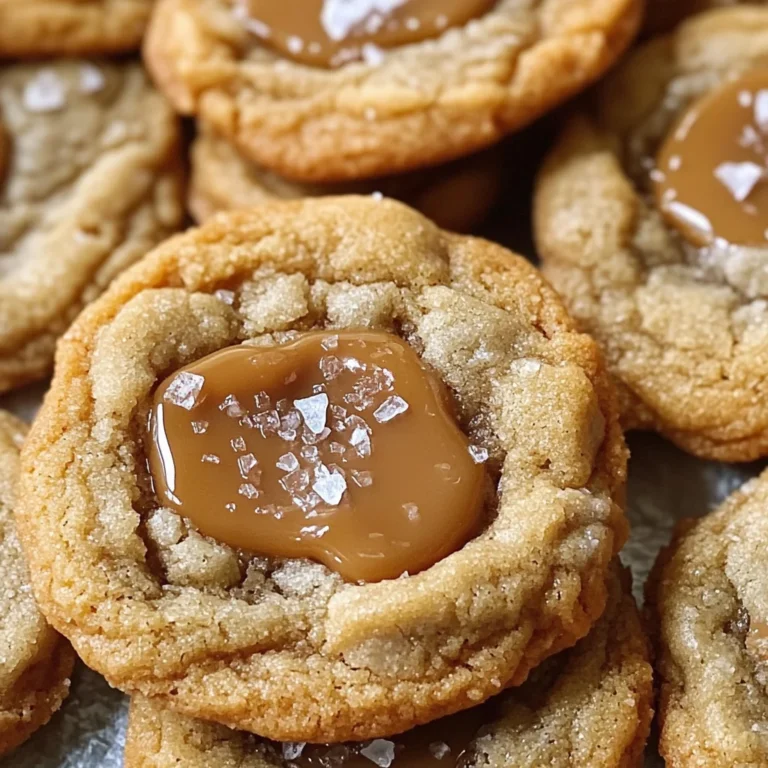 Salted Caramel Cookie Recipe