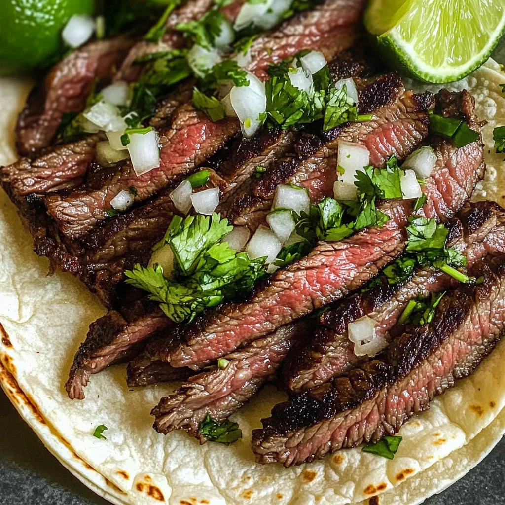 Skirt Steak Tacos Recipe