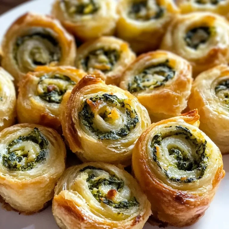 Spinach Dip in Bite-Sized Pinwheels