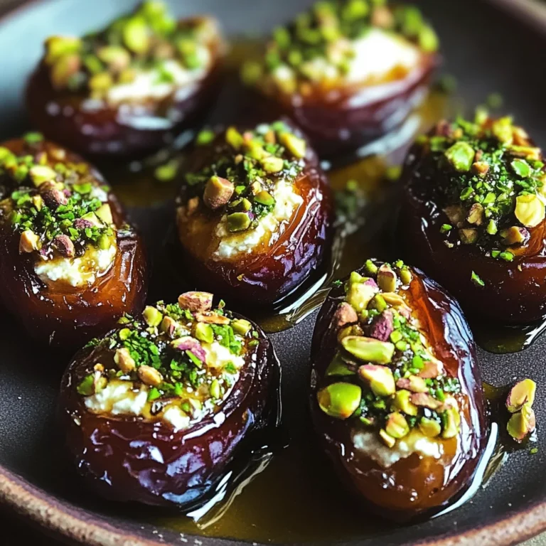 St. Patrick’s Day Treat: Honey Pistachio Ricotta Stuffed Dates
