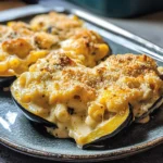 Stove Top Acorn Squash Mac and Cheese