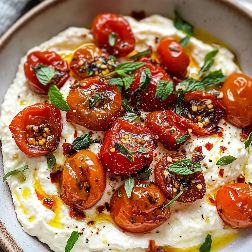 Whipped Feta Dip With Roasted Tomatoes