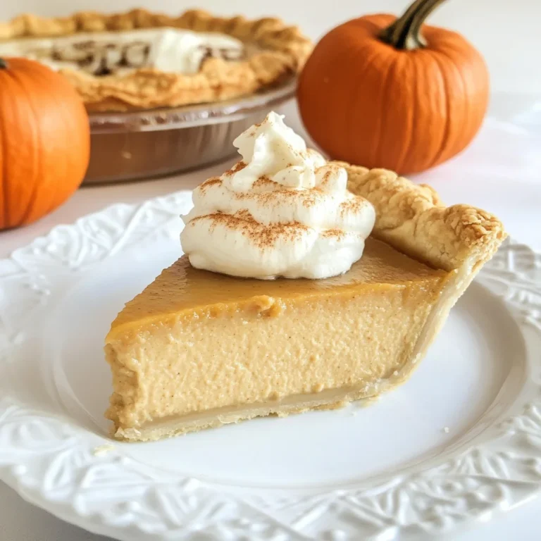 White Pumpkin Pie