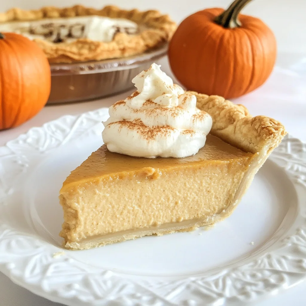White Pumpkin Pie