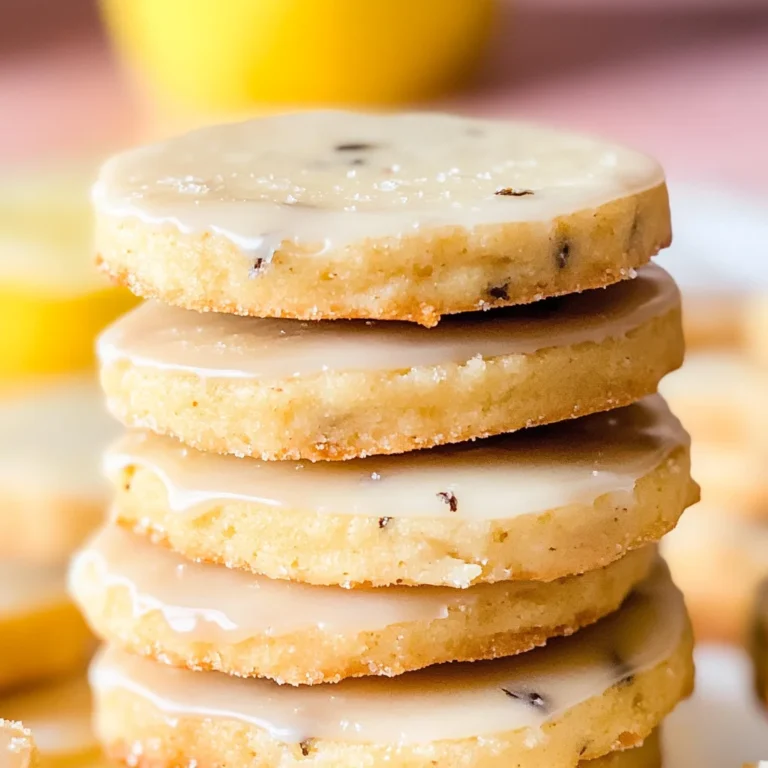 Earl Grey Shortbread Cookies