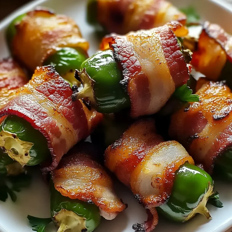Irresistible Bacon Wrapped Jalapeno Poppers Recipe
