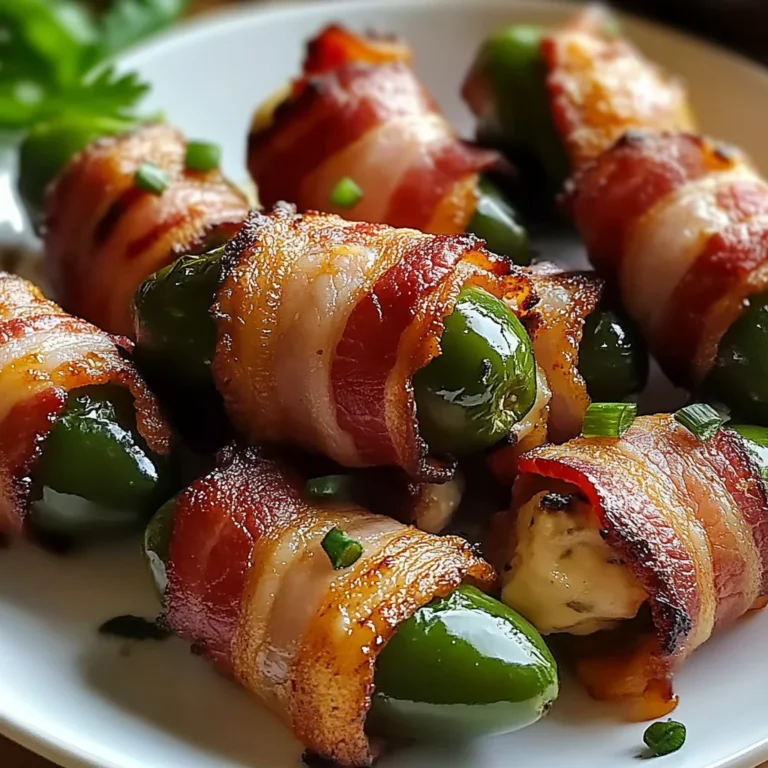 Irresistible Bacon Wrapped Jalapeno Poppers Recipe