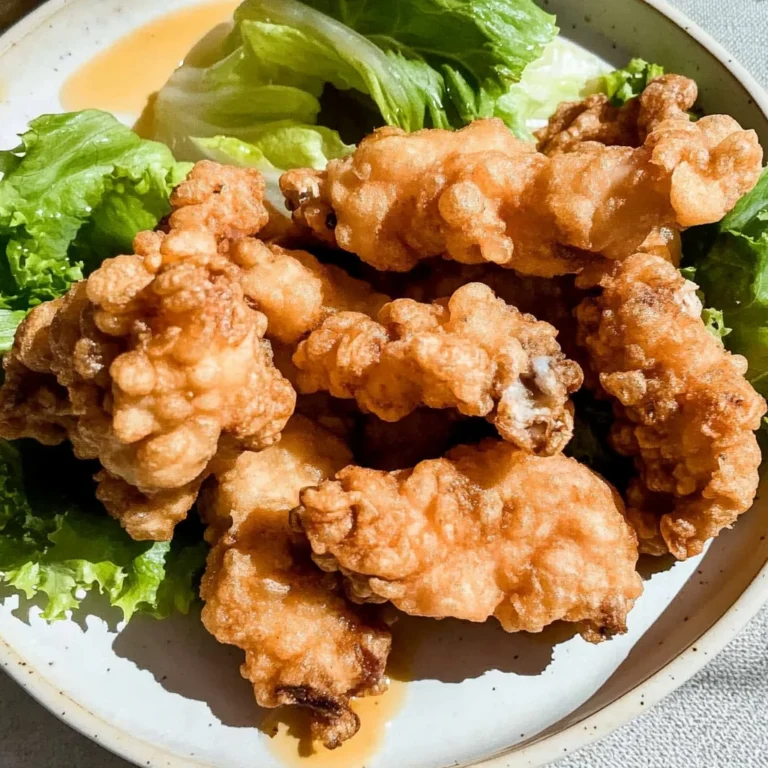 Crispy Chicken Tempura with the Best Tempura Batter Recipe