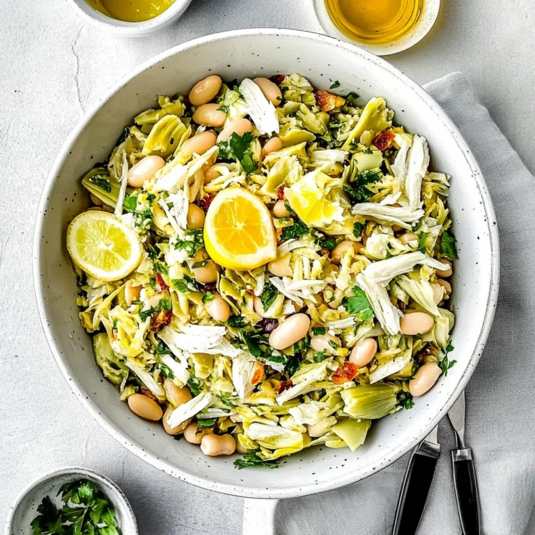 Crispy Artichoke White Bean Salad: A Fresh Delight